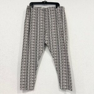 Cato Womens Multicolor Patterned Plus Size Leggings Size 22/24W